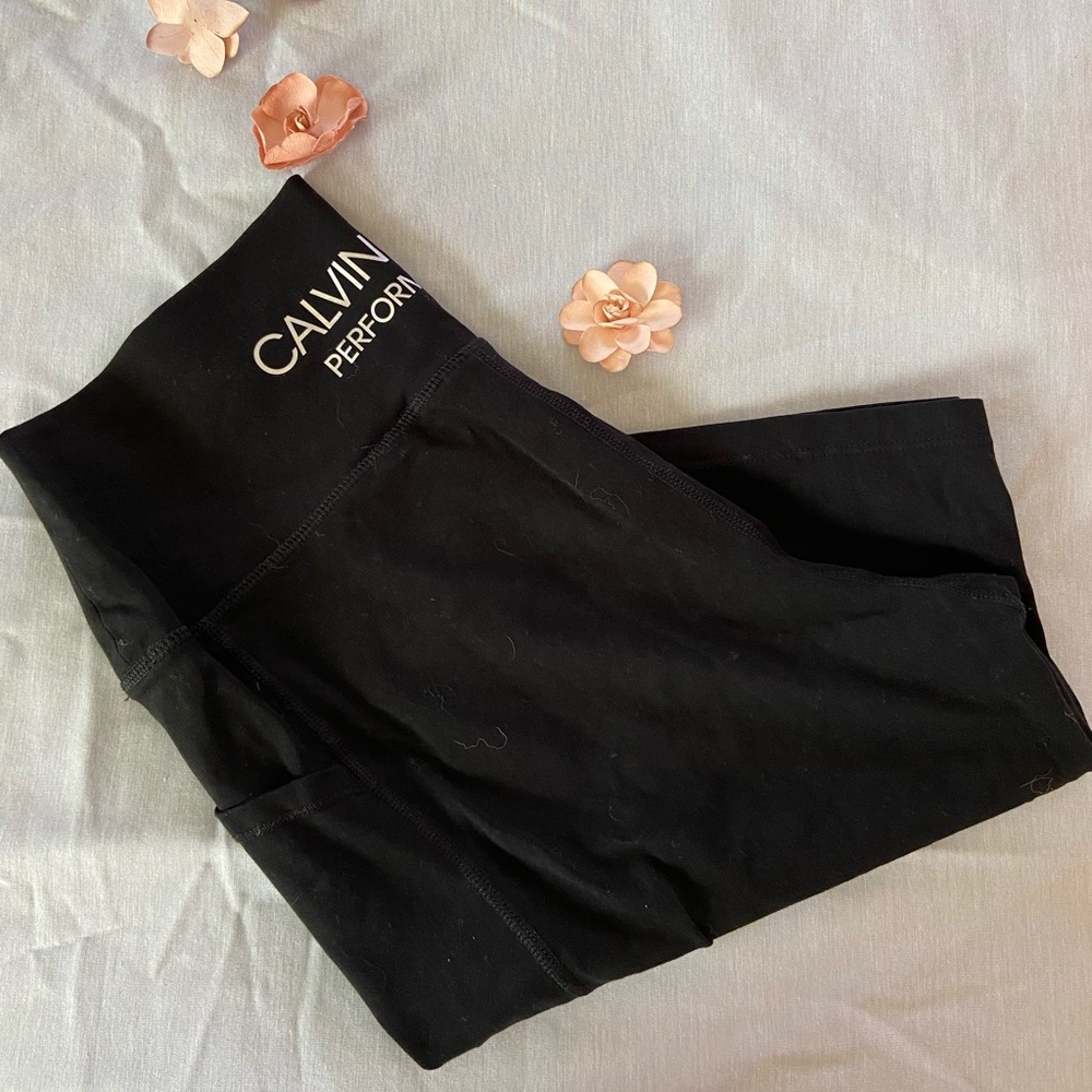 Calvin Klein Performance Biker Shorts - Picture 3 of 7